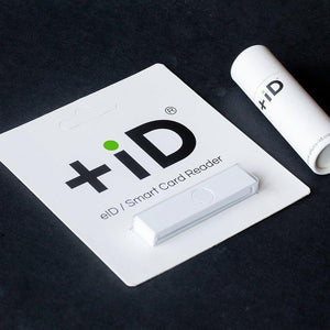 +iD WHITE smart card reader